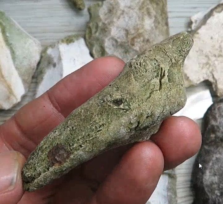 High-confidence portable rock art candidate with consistent template features